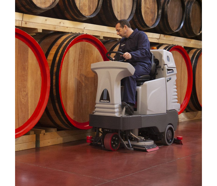 Restregadora autopropulsada eléctrica MACH M850