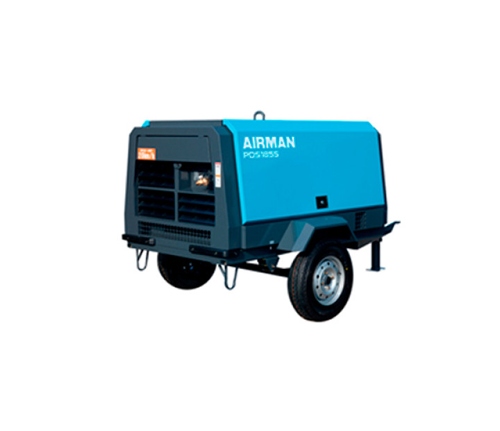 Compresor portátil de tornillo AIRMAN PDS185S-6C2