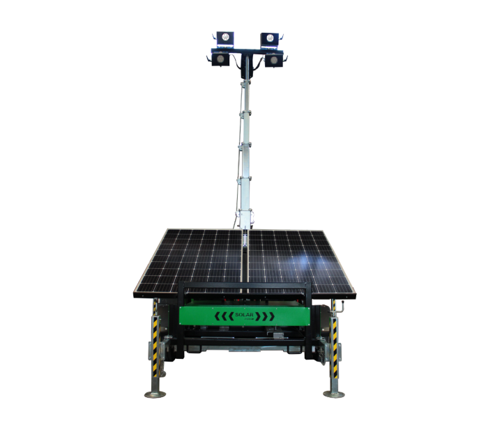 Torre de iluminación TRIME X-SOLAR