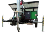 Torre de iluminación TRIME X-SOLAR